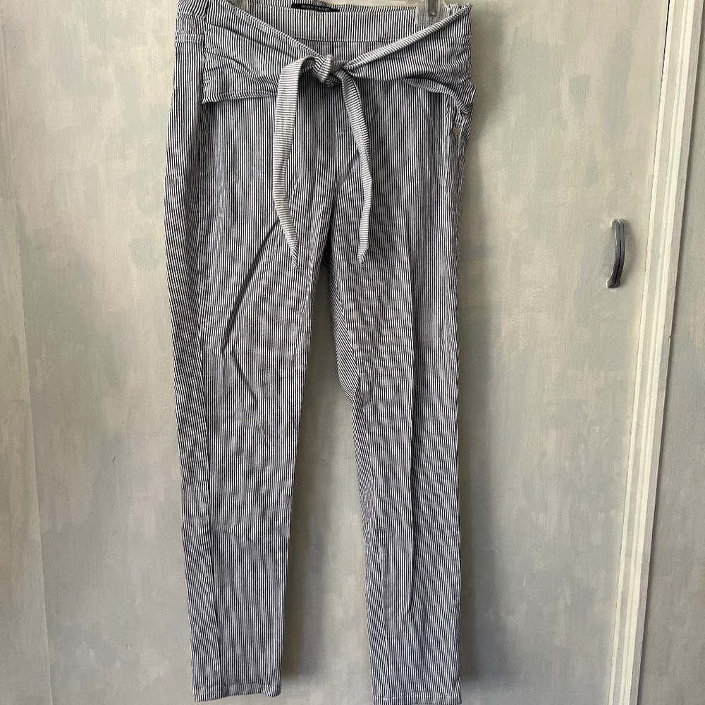 Scotch & Soda pinstripe skinny jeans